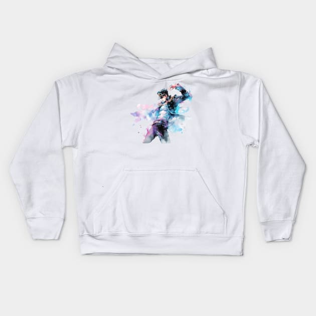 JOTARO JOJO Kids Hoodie by Drank